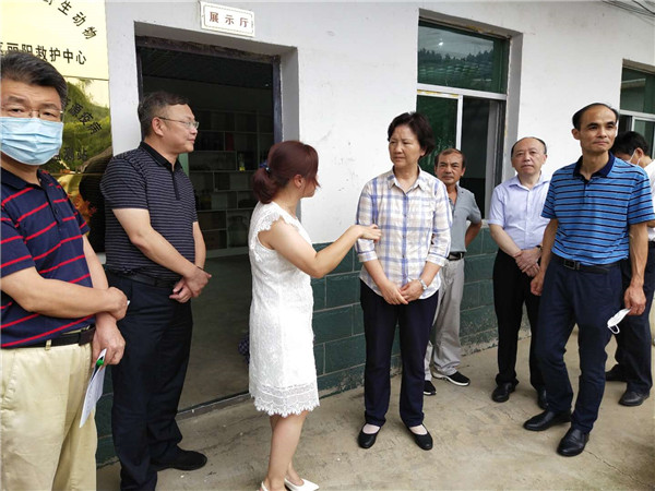 省人大常委会副主任冯桃莲率检查组赴昌江区开展执法检查